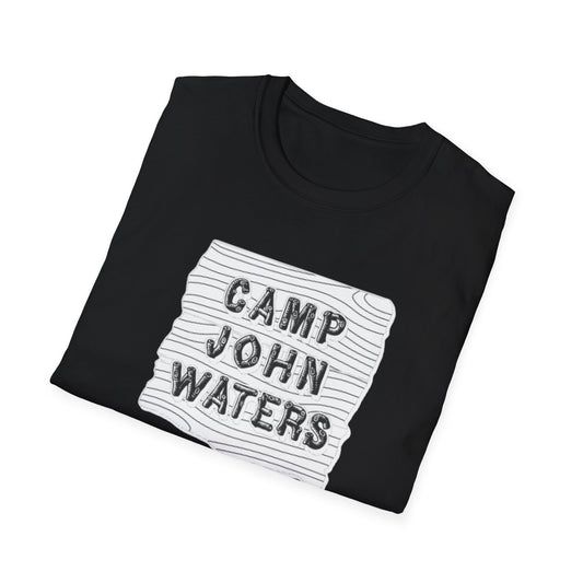 Camp John Waters White Logo T-Shirt