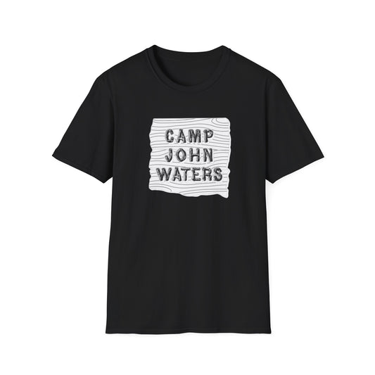Camp John Waters White Logo T-Shirt